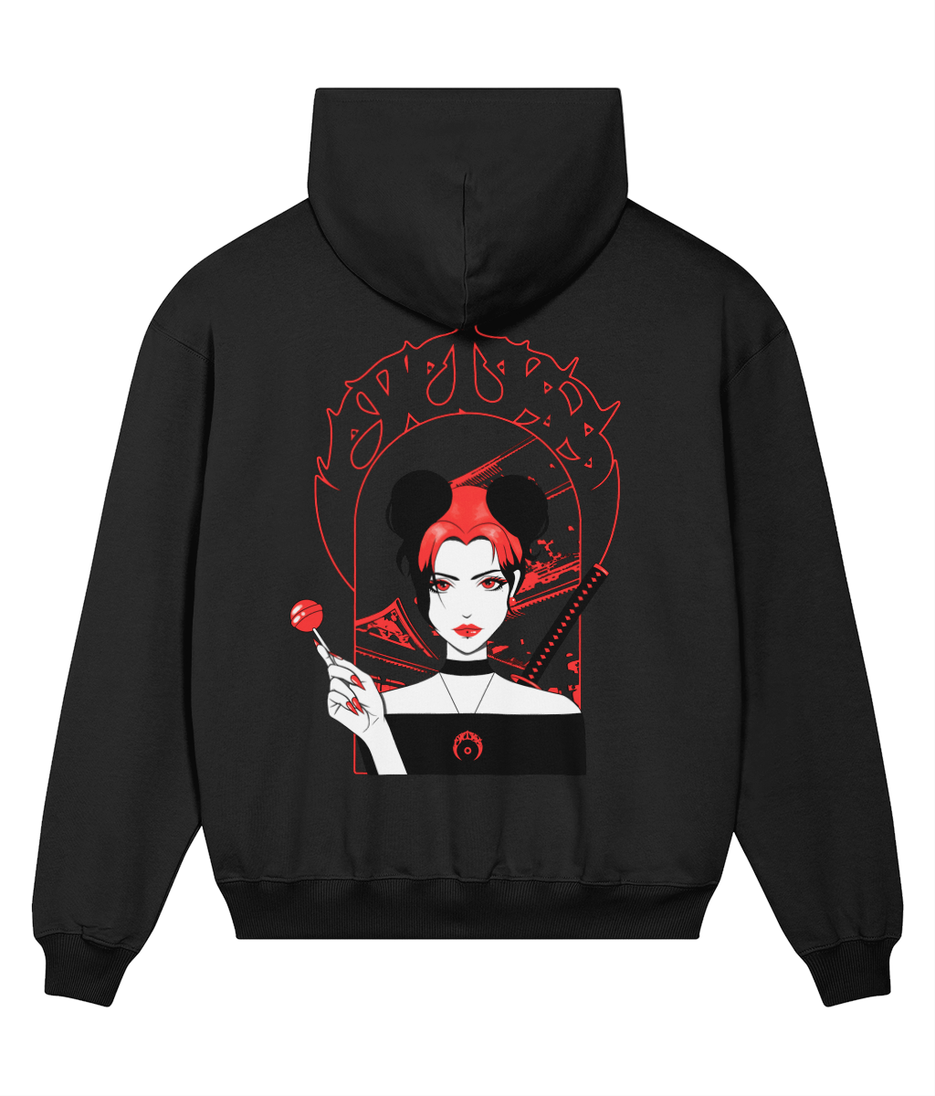 Lollipop Red - Heavy Hoodie
