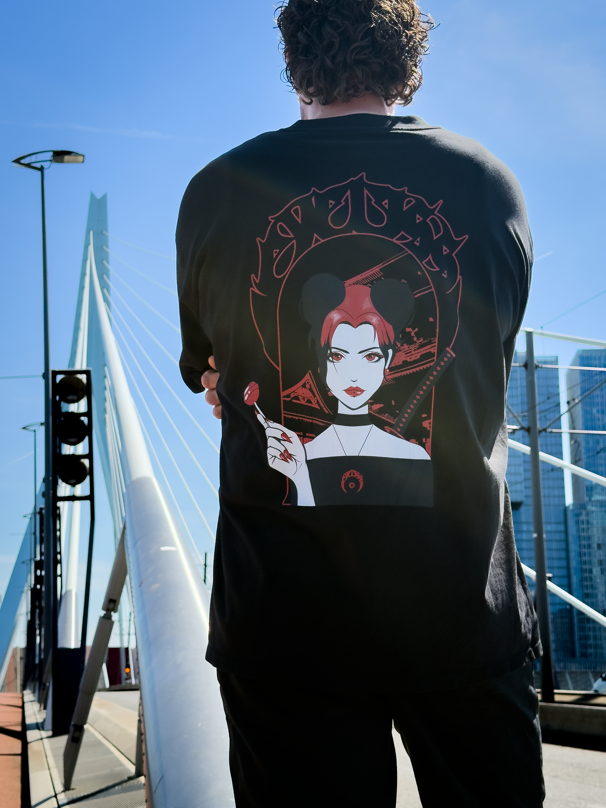 Lollipop Red - Heavy Tee